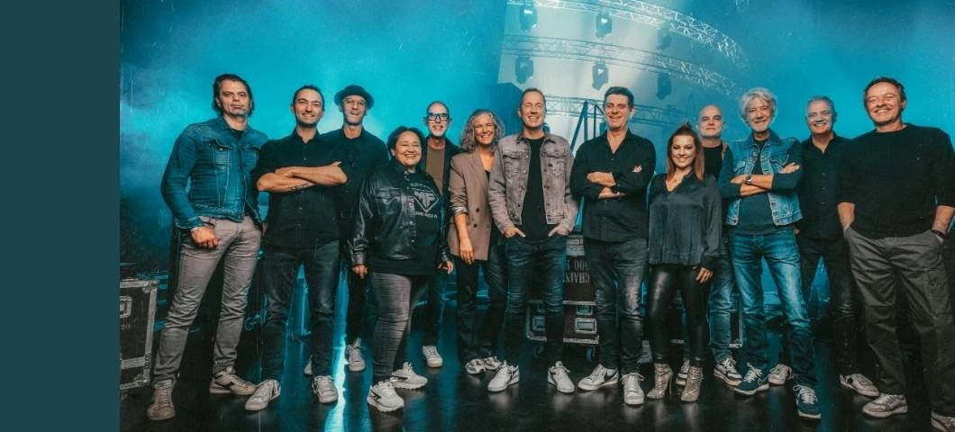 Edwin Evers Band live op het podium