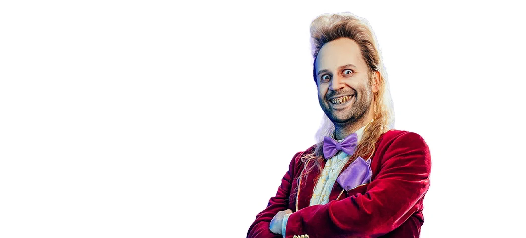 Vieze Jack live op het podium